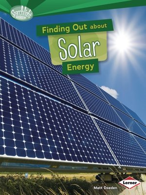 Finding Out about Solar Energy - Audiobook